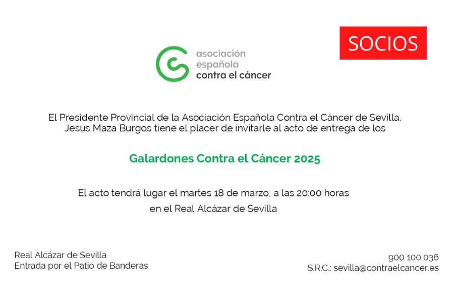 Galardones Contra el Cáncer 2025